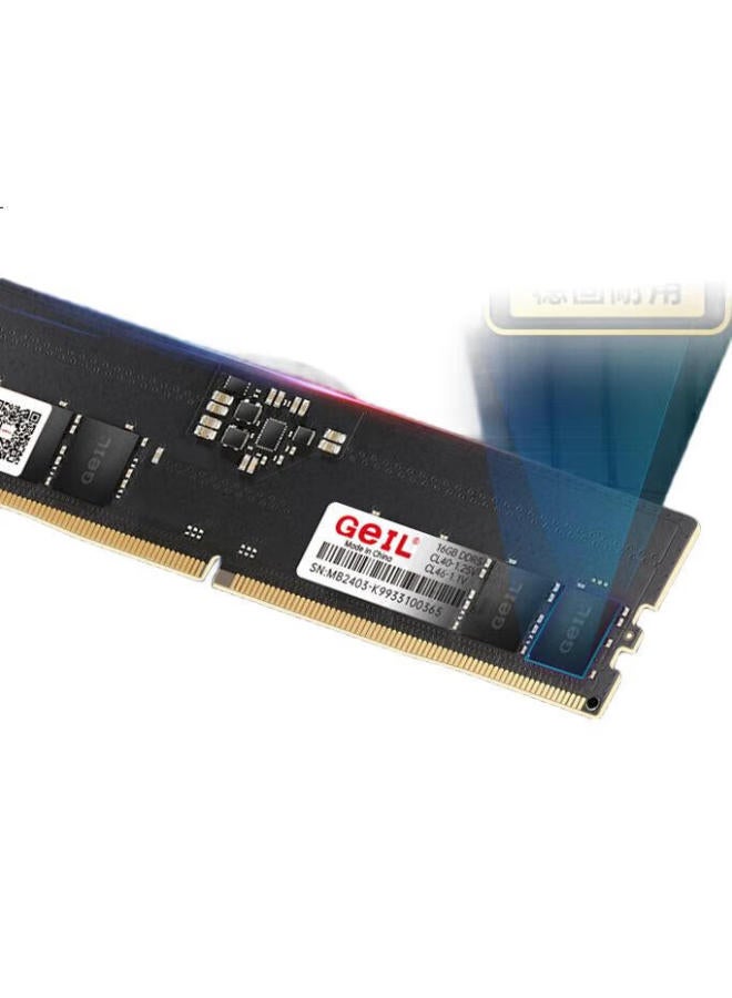 Geil Golden Emperor 16Gb Ddr5-5600 Desktop Computer Memory Module Millennium Series Low Voltage Brand Computer Expansion Storage Module - Image 1
