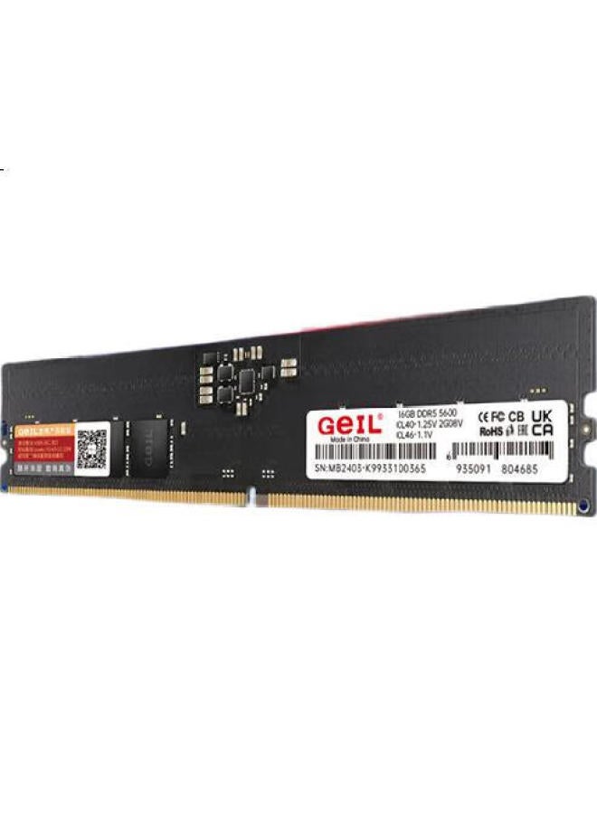 Geil Golden Emperor 16Gb Ddr5-5600 Desktop Computer Memory Module Millennium Series Low Voltage Brand Computer Expansion Storage Module - Image 3
