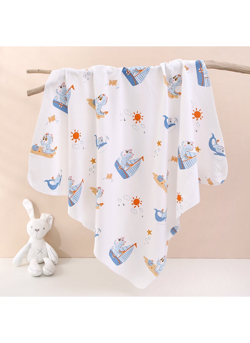 Generic Cotton Swaddle Blanket for Newborn Baby Navigation Dragon 