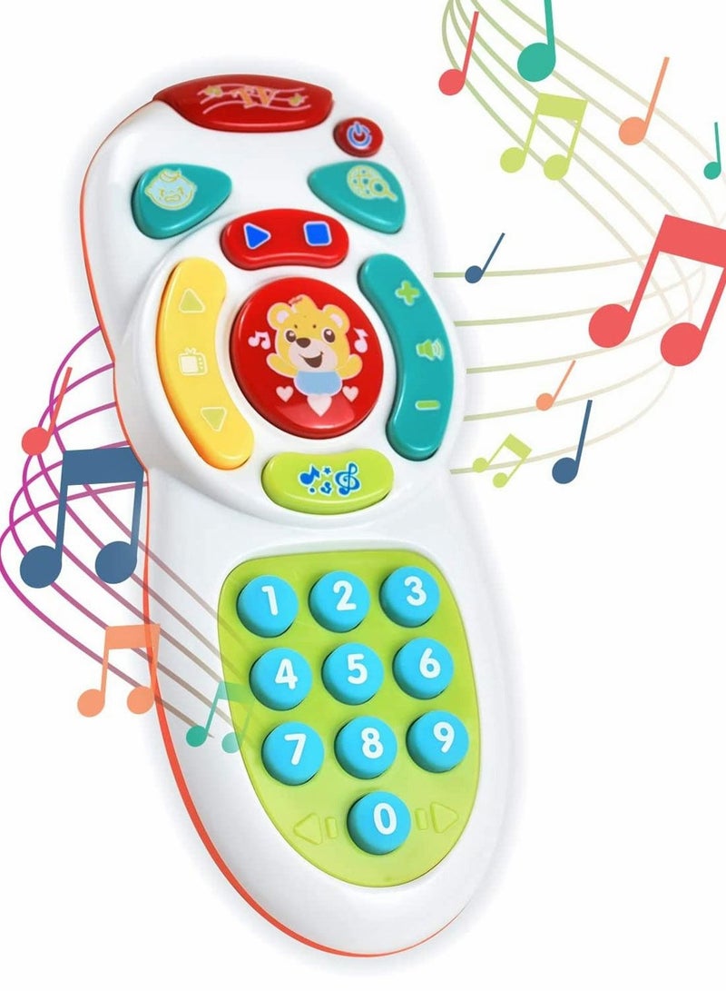 Y&D Baby Remote Controller Toys Musical Play with Light and Sound for 6 Months+ Toddlers Boys or Girls Kids Preschool Education - Image 1