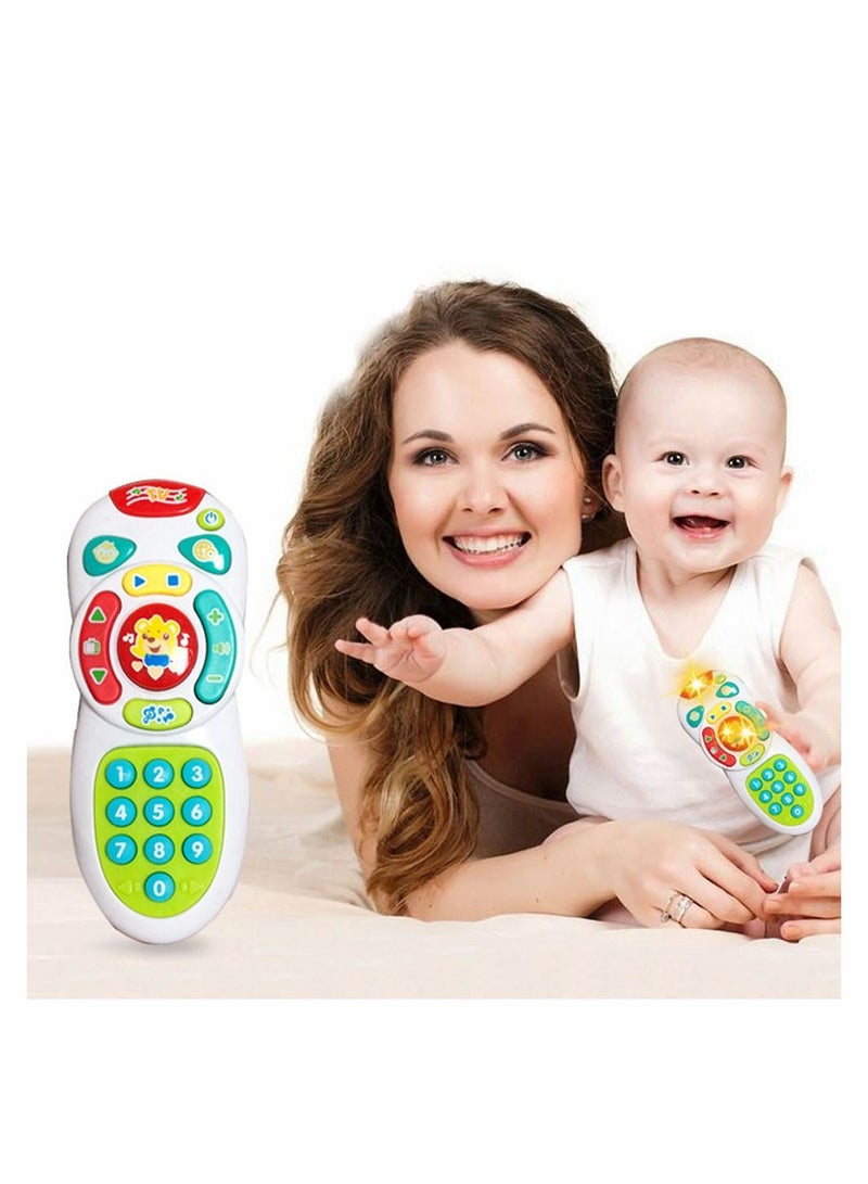 Y&D Baby Remote Controller Toys Musical Play with Light and Sound for 6 Months+ Toddlers Boys or Girls Kids Preschool Education - Image 2