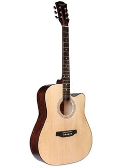 Megarya 41 Inch Natural Acoustic 6 Strings Guitar With Bag  - Image 1