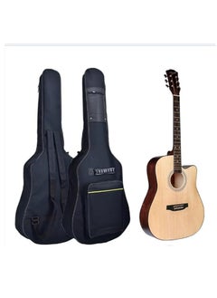 Megarya 41 Inch Natural Acoustic 6 Strings Guitar With Bag  - Image 2
