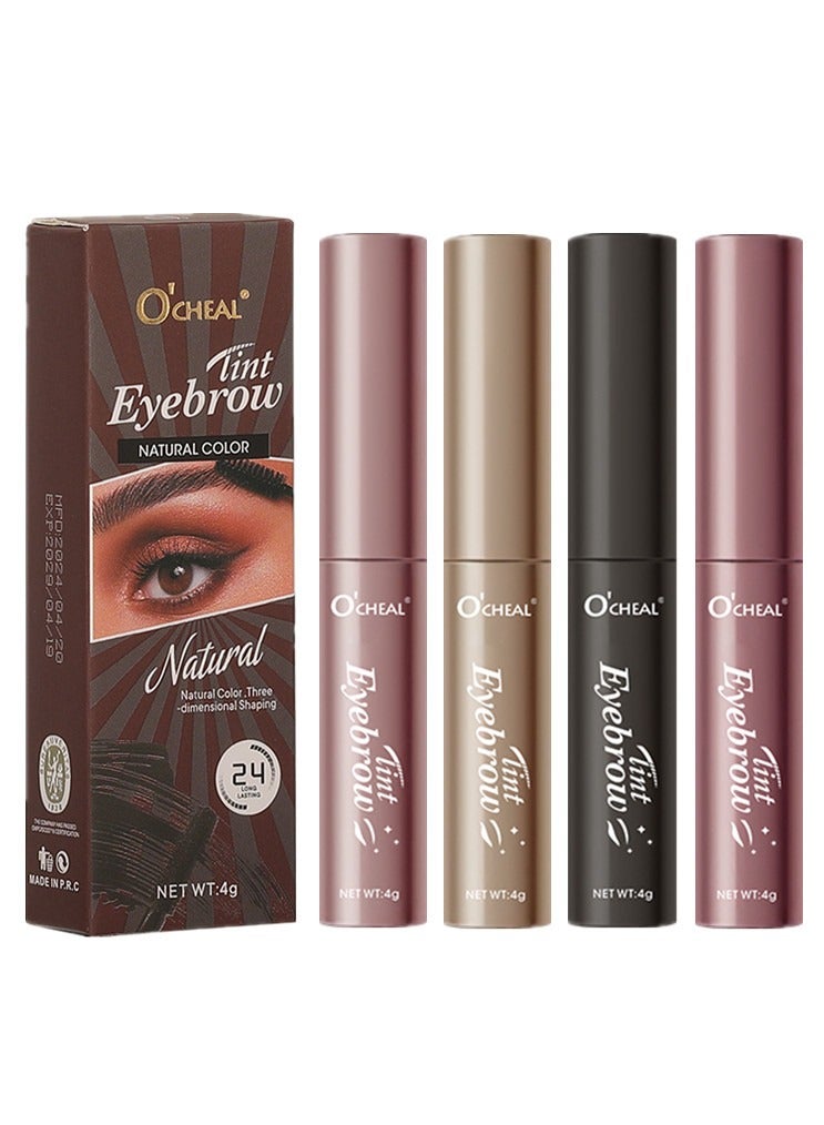 OCHEAL Eyebrow Tint, Permanent Eyebrow Tint Natural Colour and Long Time of Color Development, Long-Lasting Makeup Waterproof for Home or Salon Use - Image 2