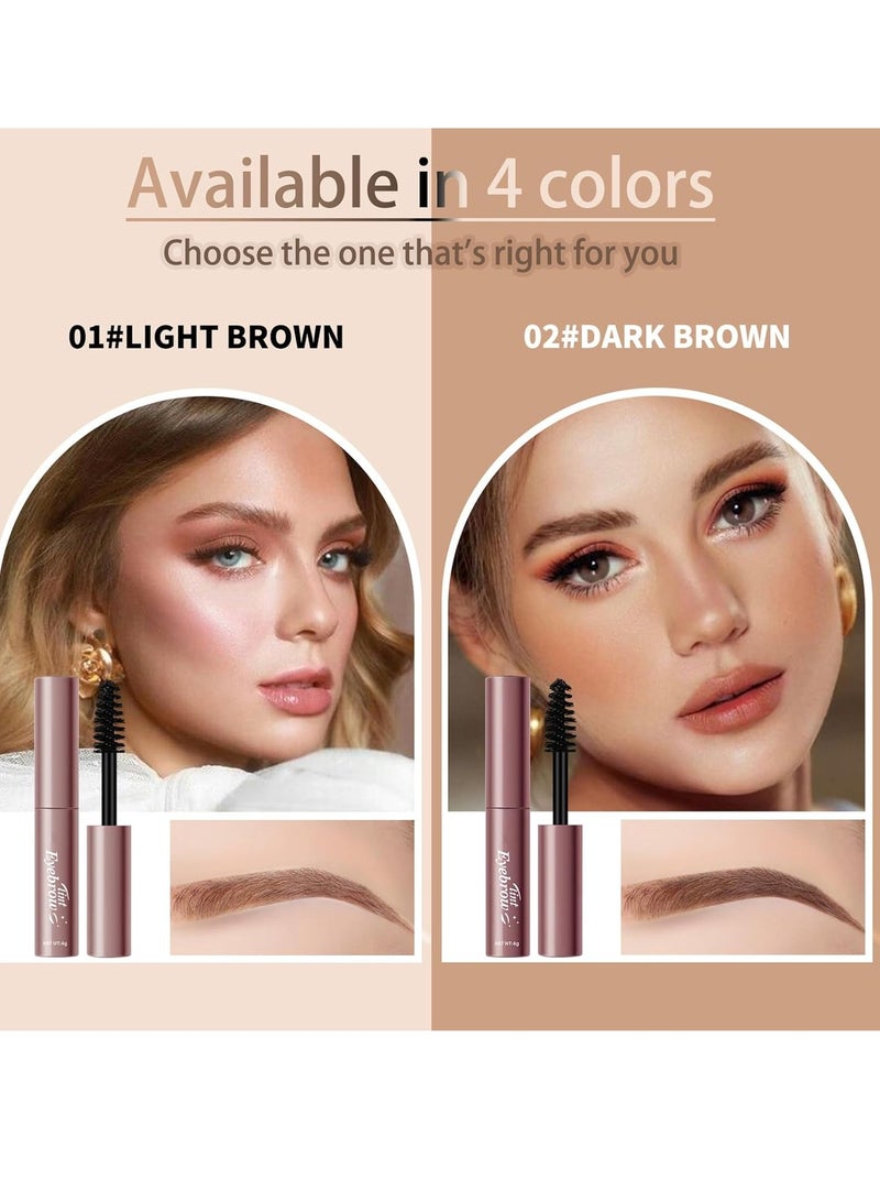 OCHEAL Eyebrow Tint, Permanent Eyebrow Tint Natural Colour and Long Time of Color Development, Long-Lasting Makeup Waterproof for Home or Salon Use - Image 3