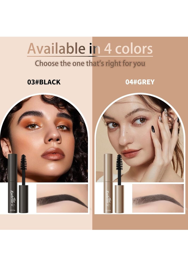 OCHEAL Eyebrow Tint, Permanent Eyebrow Tint Natural Colour and Long Time of Color Development, Long-Lasting Makeup Waterproof for Home or Salon Use - Image 4