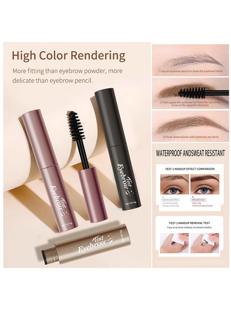 OCHEAL Eyebrow Tint, Permanent Eyebrow Tint Natural Colour and Long Time of Color Development, Long-Lasting Makeup Waterproof for Home or Salon Use - Image 5
