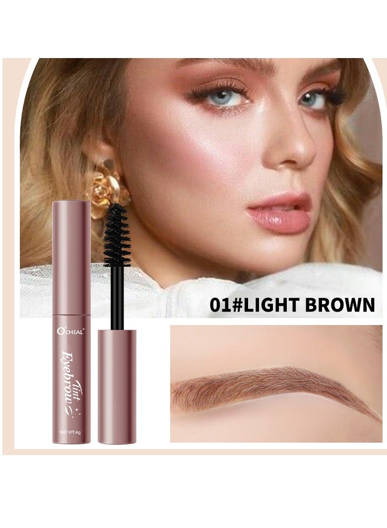 OCHEAL Eyebrow Tint, Permanent Eyebrow Tint Natural Colour and Long Time of Color Development, Long-Lasting Makeup Waterproof for Home or Salon Use - Image 1