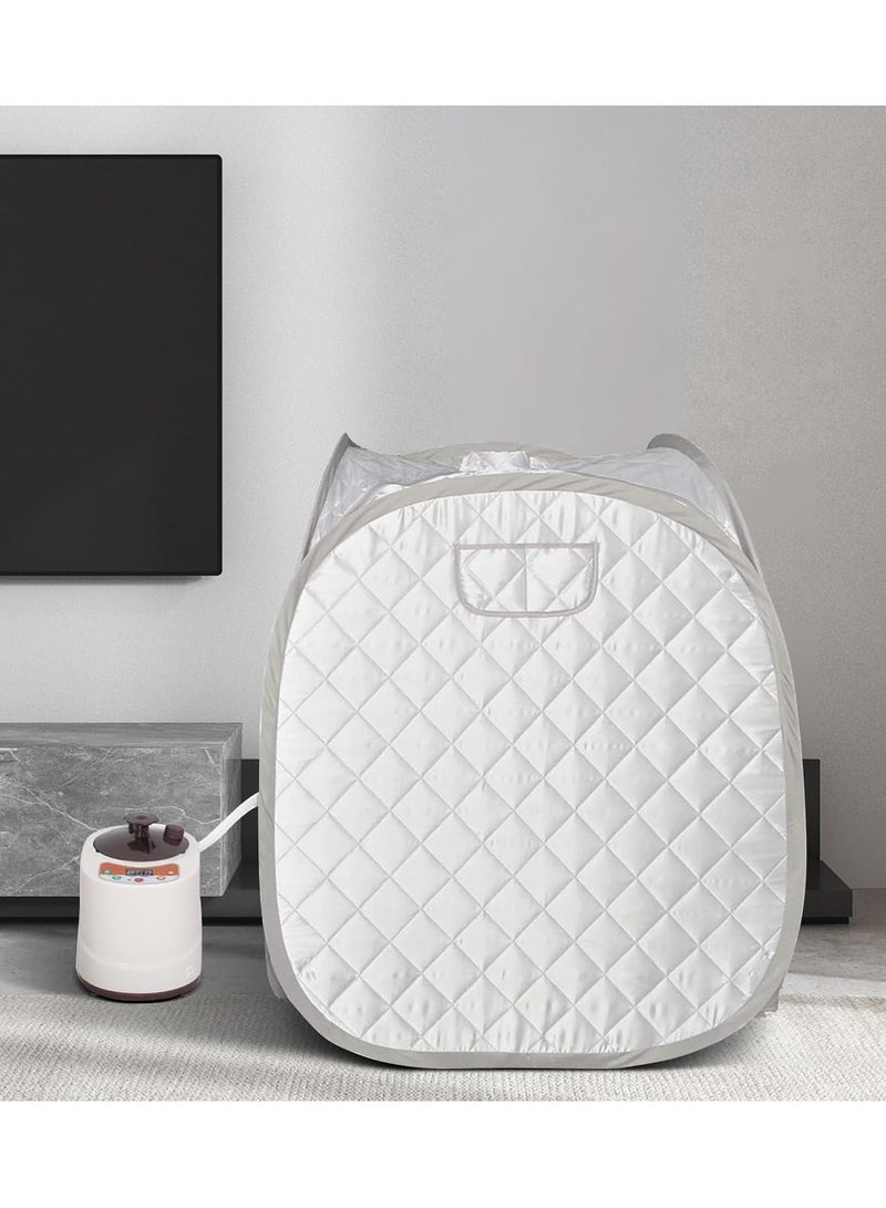 DubaiGallery صندوق البخار، تخفيف التوتر بخار ساونا محمول مقاوم للماء للاستخدام المنزلي وللصالة الرياضية - Image 1