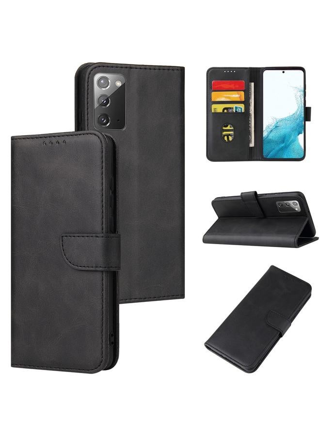 S-TOP Case For Samsung Galaxy A03s Calf Texture Buckle Flip Leather Phone Case - Image 1
