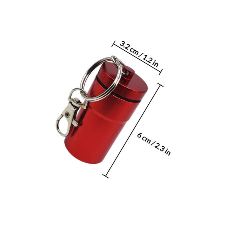 Red Aluminum Alloy Hand Held Bird Feeder For Small Parrots Conures Training Reward - Image 3