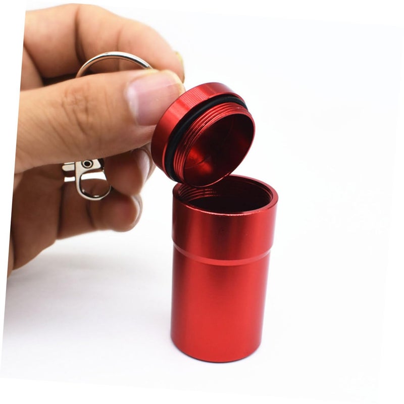 Red Aluminum Alloy Hand Held Bird Feeder For Small Parrots Conures Training Reward - Image 5