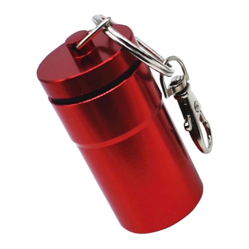 Red Aluminum Alloy Hand Held Bird Feeder For Small Parrots Conures Training Reward - Image 2