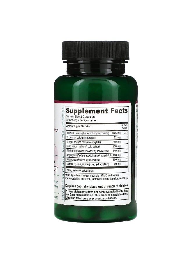 Vitanica Vitanica, CandidaStat, Yeast Balance Support, 60 Vegan Caps  - Image 2