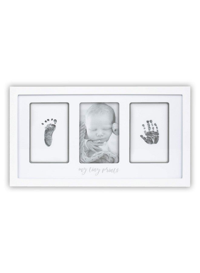 Felt Like Sharing Baby Hand and Footprint Kit, White Frame, Baby Footprint Kit - Image 1