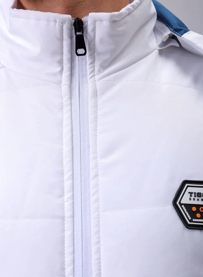 شركة المرآب الهندية Men Slim Fit Solid Bomber Jackets