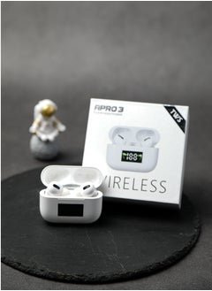 Generic True Wireless Bluetooth Earphones Long Battery Life Digital Display High-end Sports White for iPhone Android  - Image 2
