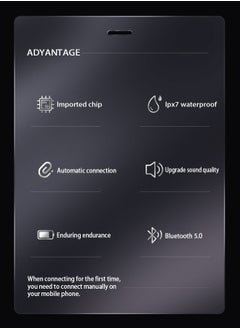 Generic True Wireless Bluetooth Earphones Long Battery Life Digital Display High-end Sports White for iPhone Android  - Image 5