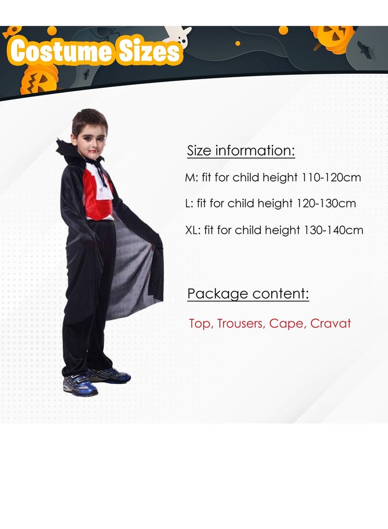 المنزل الذكي هوم سمارت زي دراكولا مصاص الدماء للأطفال - هدايا حفلات مدرسية - لعب الأدوار للأطفال - Image 2