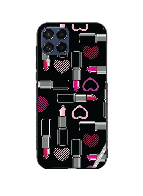 Protective Case Cover For Samsung Galaxy M33 Lipsticks Design Multicolour