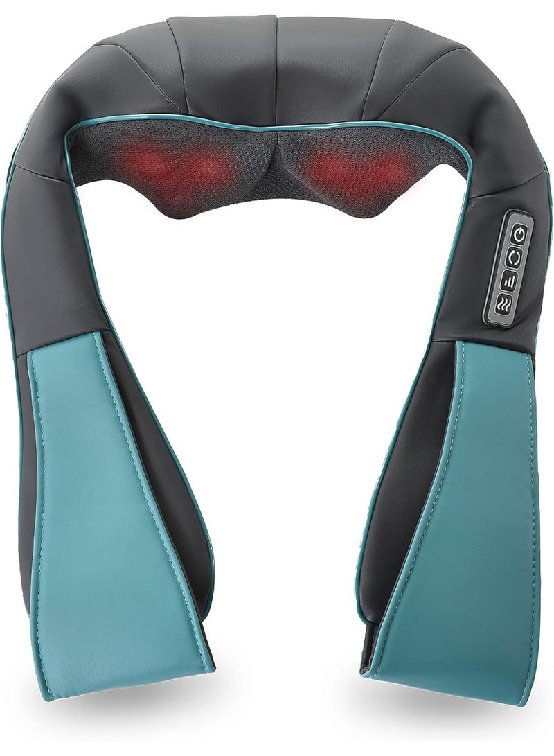 جهاز مساج الكتف والرقبه و تدليك الجسم والظهر تدليك مع الحرارة  يعمل على كهرباء المنزل او على ولاعة السيارة - Image 1