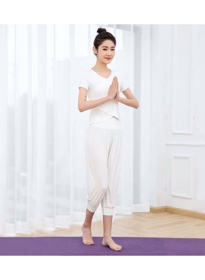 EBMINI New Pilates Yoga Training Fitness Clothing Set 