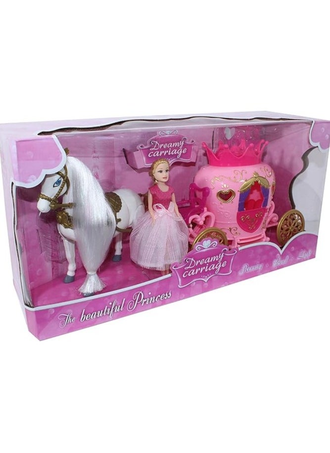 Unleash your little princess's imagination with the Magical Dream Carriage!  - Image 2