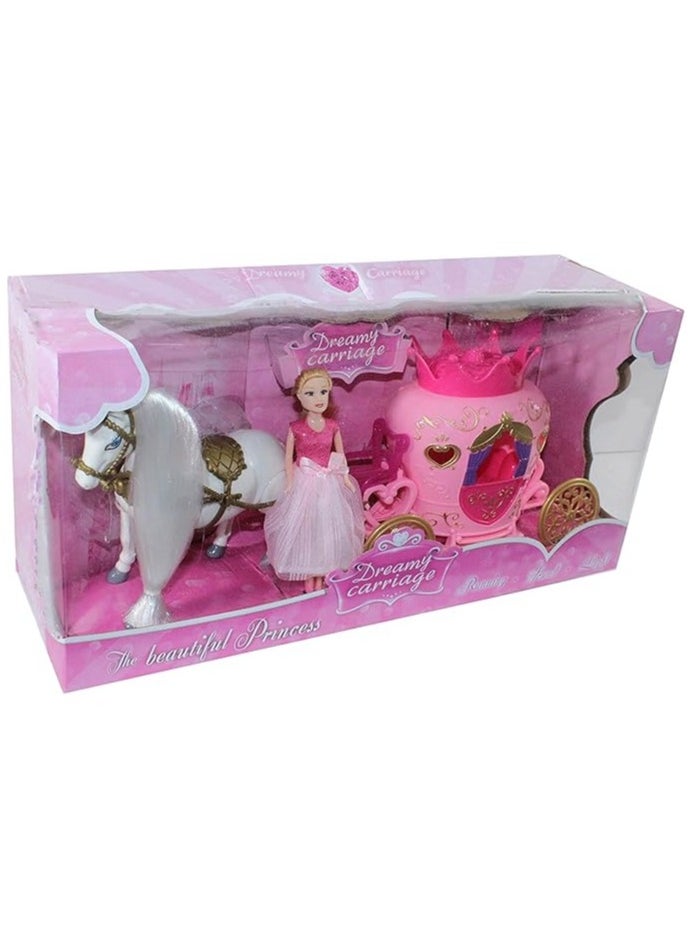Unleash your little princess's imagination with the Magical Dream Carriage!  - Image 3