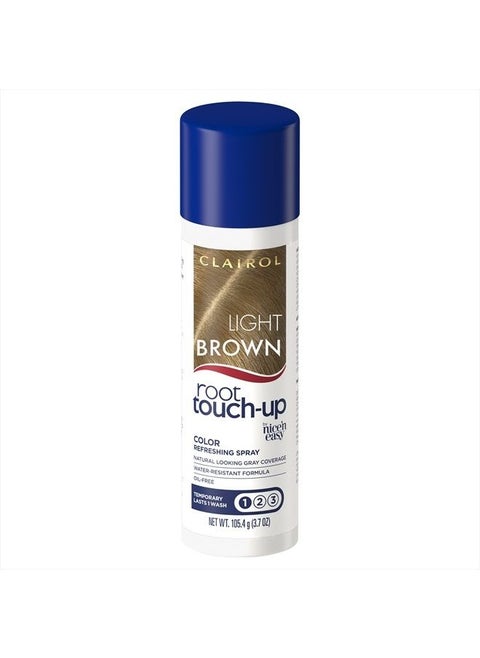 Root Touch-Up by Nice'n Easy Temporary Hair Coloring Spray, Light Brown Hair Color, Pack of 1