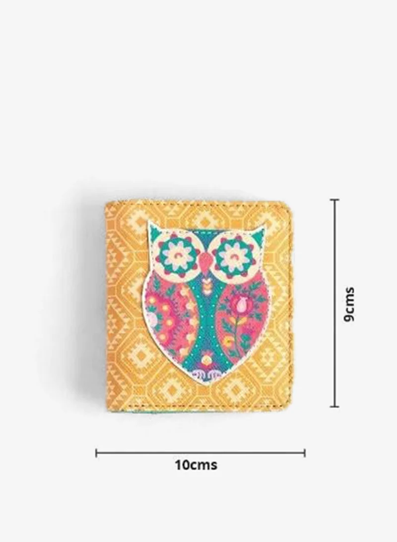 Chumbak  Chumbak Classics W-Owl-Et Mini - Yellow for Women | Best Price UAE