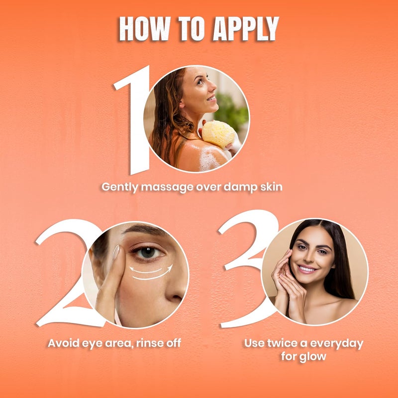 CORNELLS WELLNESS CORNELLS Super Foods Sweet Citrus Shower Gel for Dewy & Bright Skin | For Men & Women Radiance-Boosting Body Wash with Citrus Extracts | Gentle Cleanser for Soft-Toned - 500ml - Image 4