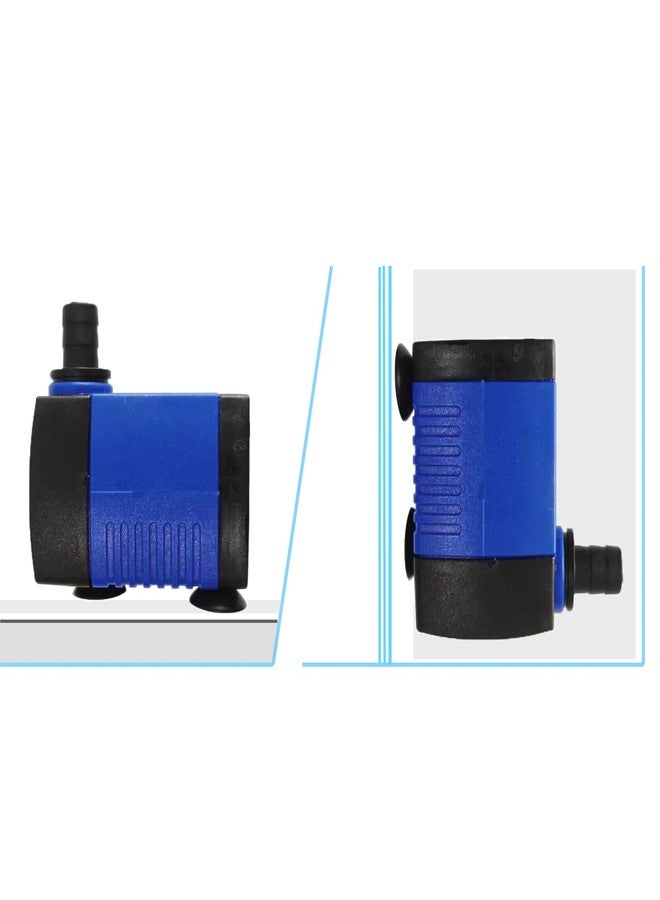 AQUANEAT Submersible Water Pump, 50GPH Fountain Pump, Small Water Pump, Aquarium Pump for Fish Tank, Outdoor Water Fountain, Hydroponics, Pond Filter Pump - Image 3