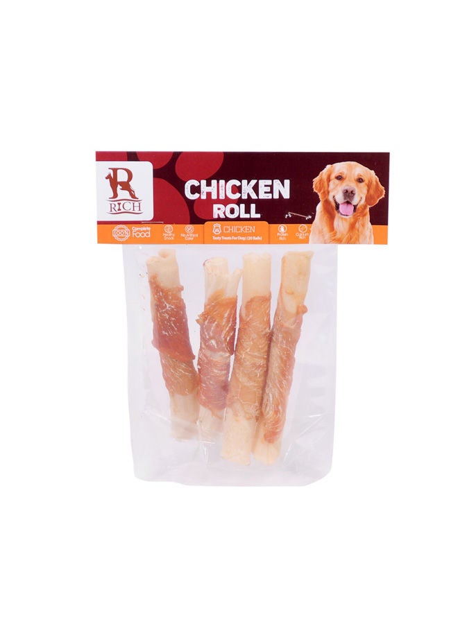 RICH Chicken Rolled With Calcium Bone 4 Pcs 