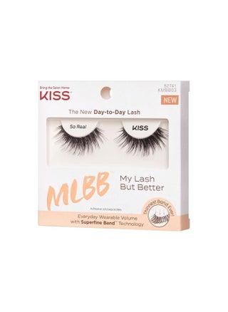 My Lash But Better, False Eyelashes, 'So Real', 12 mm, Includes 1 Pair Of Lash, Contact Lens Friendly, Easy to Apply, Reusable Strip Lashes, Glue-On - pzsku/Z2D38C1B9E7D8FAAAC172Z/45/1743341253/76045d67-9f8c-4a1a-a585-9e723dbf5d7a