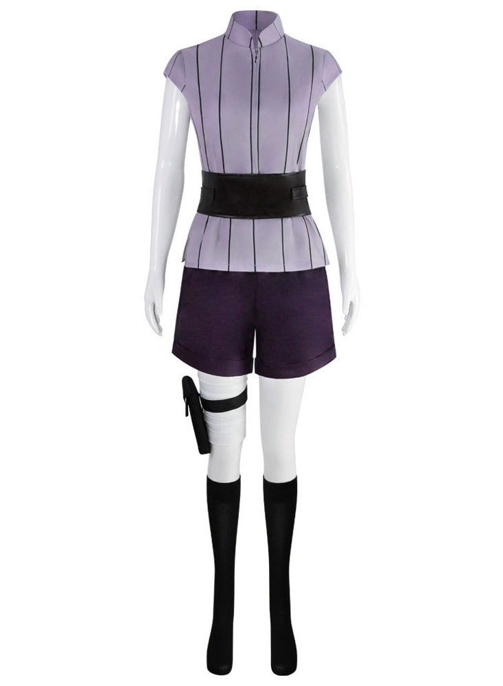 general Naruto Hinata Hyuga cosplay costume available in multiple sizes to meet character dressing needs - Image 1