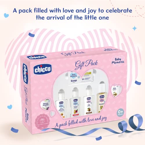 Chicco Baby Moments Caring Set Pink, Gift Set for Babies, 0m+ - Image 3