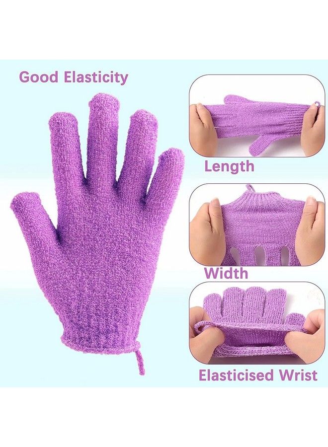 Magnusdeal Foam Bath Glove Body Scrubber (Random Colour) Set Of 2  - Image 5
