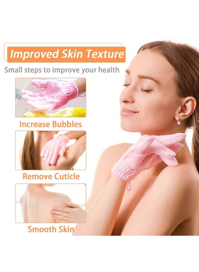 Magnusdeal Foam Bath Glove Body Scrubber (Random Colour) Set Of 2  - Image 4