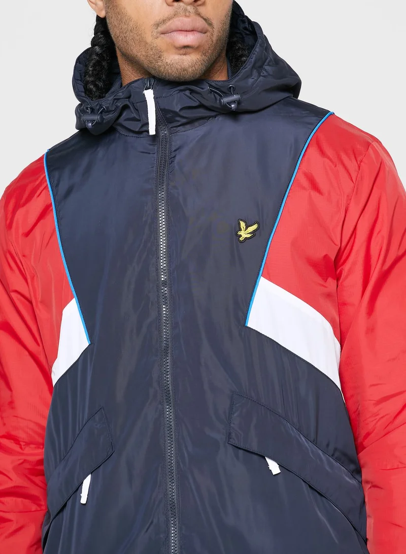 Lyle & Scott Color Block Track Jacket