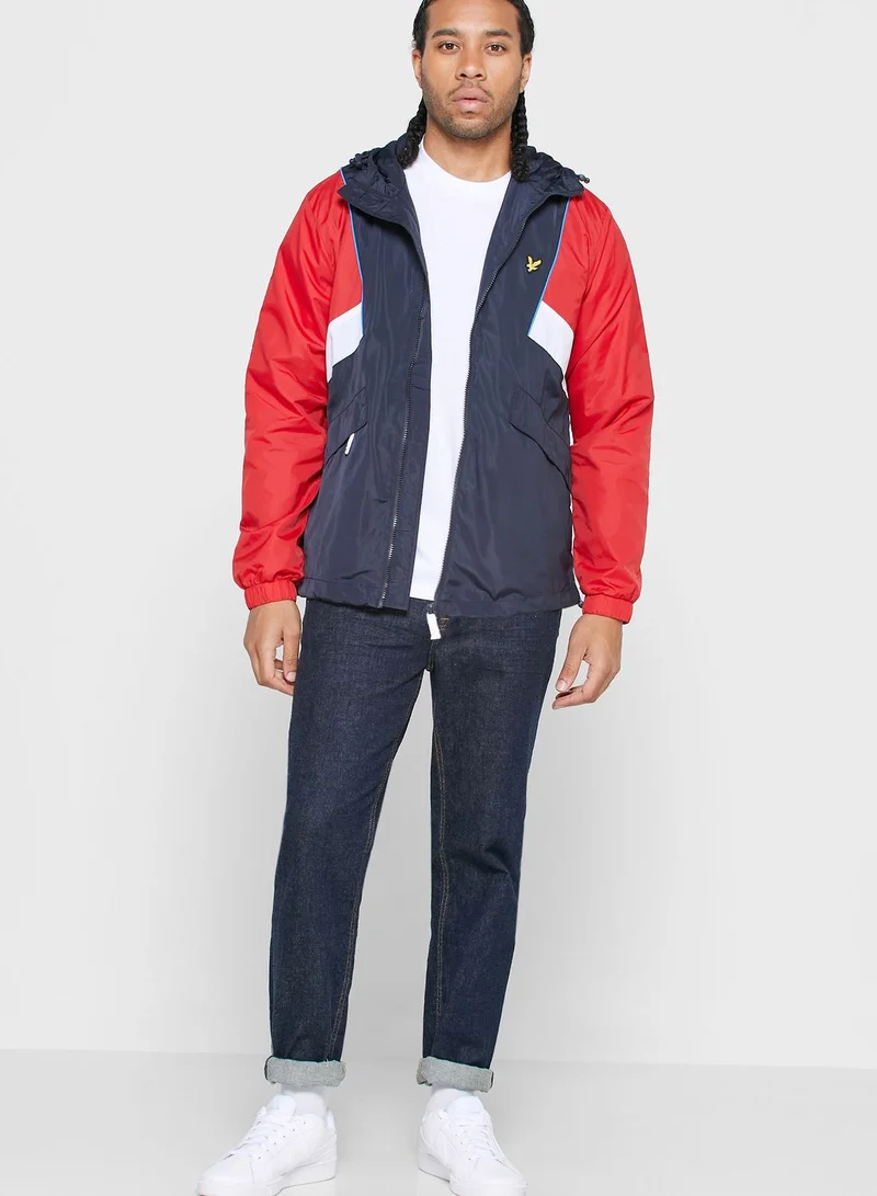 Lyle & Scott Color Block Track Jacket