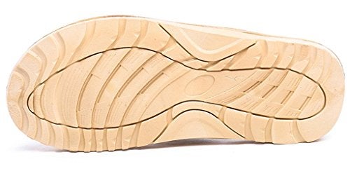 Eagsouni Women's Men's Casual Flip Flops Comfort Beach Thongs Sandals Non-Slip Shower Shoes Light Blue - Image 4