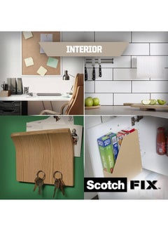 Scotch  Scotch Indoor Mounting Squares 16 Strips 25 x 25 mm 4496-ST16-P  - Image 4