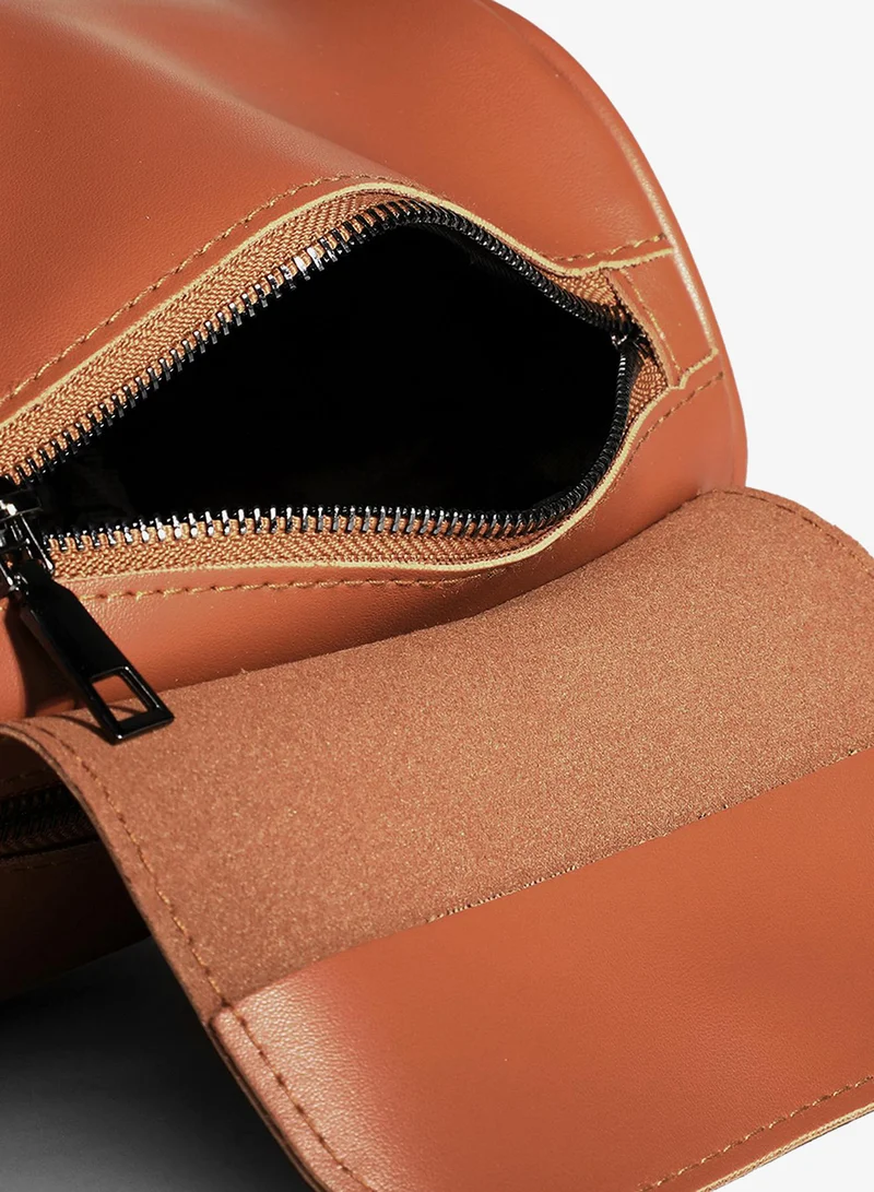 صوص هاوت حقيبة كروس بودي بني إغراء