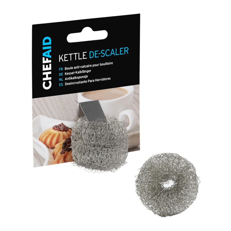 Chef Aid Stainless Steel Doughnut Kettle Descaler, Silver - Image 3