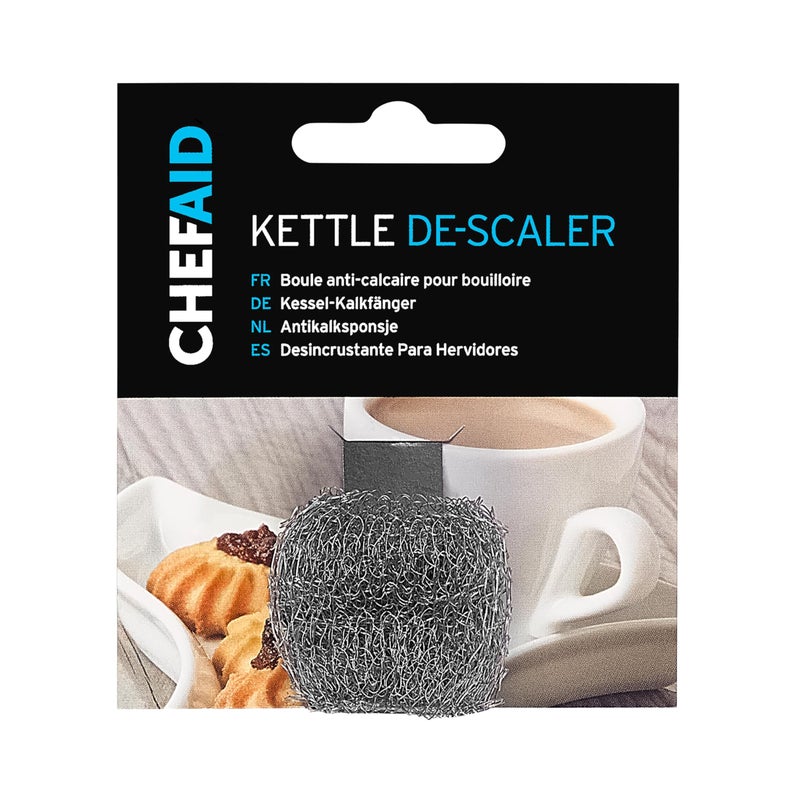 Chef Aid Stainless Steel Doughnut Kettle Descaler, Silver - Image 2