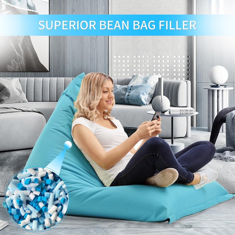HONEHO 6.6KG Shredded Gel Memory Foam Filling, Comfortable and Soft Bean Bag Chair Filler, Memory Foam Stuffing for Cooling Pillow, Beanbag, Stuffed Animal, Dog Bed, Couch Cushion - Image 2