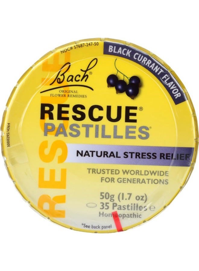 RESCUE Pastilles, Black Currant 50 grams - Image 1