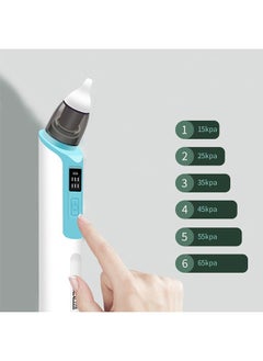 Baby Nasal Aspirator, Nose Sucker for Baby, Electric Baby Nose Cleaner with 2 Sizes Silicone Tips and 6 Level Adjustment for Newborn Toddlers & Kids,USB Rechargeable - pzsku/Z2D396250E9E57F21CBDDZ/45/_/1720617711/f359bdc5-6771-4a27-8a16-b61940ebd12b