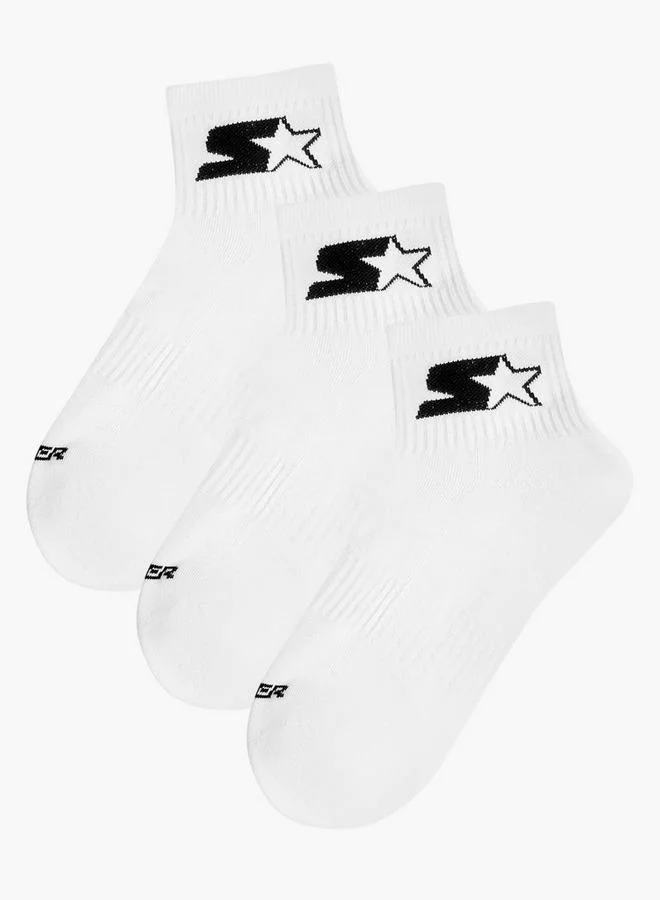 STARTER Starter Men Terry Ankle Length Socks - Set of 3