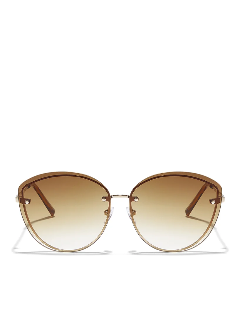بلاك أوت BlackOut HEDY - Cat Eye - Rimless - Sunglasses
